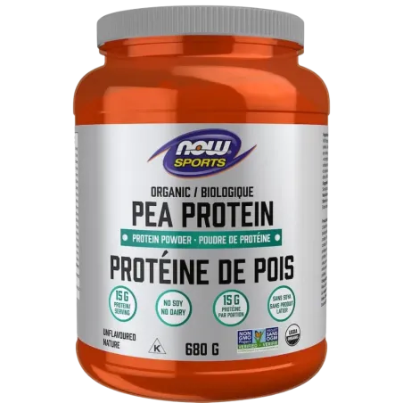 NOW Foods 나우 푸드 무맛 유기농 완두콩 단백질, 680g | 매일 업데이트되는 특가 상품 | VITASHOP