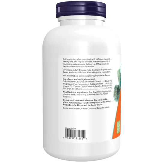 Cal-Mag + D Softgels 240gel | Safest & Easiest Shopping Vitamins Online | VITASHOP