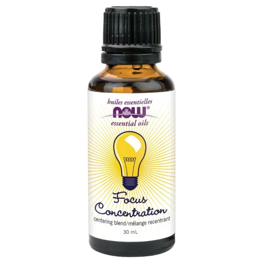 NOW Foods Focus Essential Oil Blend, 30 mL | Unbeatable Prices, Daily Deals | VITASHOP