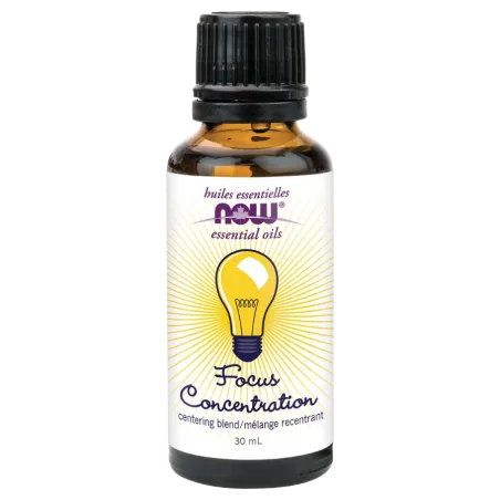 NOW Foods Focus Essential Oil Blend, 30 mL | Unbeatable Prices, Daily Deals | VITASHOP