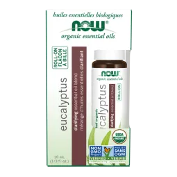 Eucalyptus organique EO Roll-On, 10 mL | Safest & Easiest Shopping Vitamins Online | VITASHOP