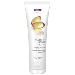 NOW Foods Vitamin E Cream, 118 mL | Unbeatable Prices, Daily Deals | VITASHOP