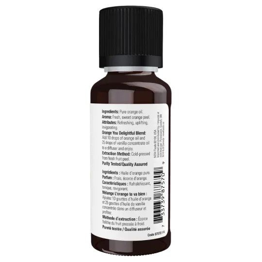 NOW Foods Orange Oil, 30 mL | 每天不同折扣, 全网最低价格 | 种类齐全的保健品店铺 VITASHOP, 只有你想不到, 没有你买不到 !