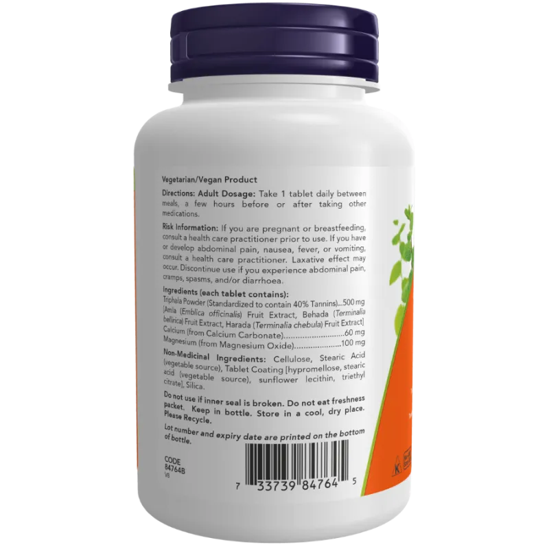 Triphala 500 mg, 120 comprimés | Safest & Easiest Shopping Vitamins Online | VITASHOP