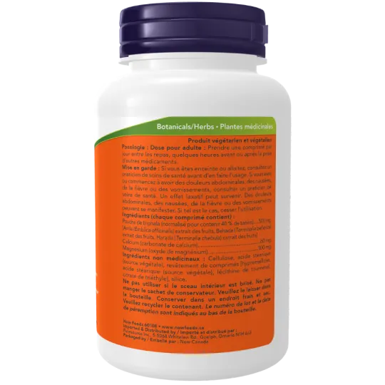 Triphala 500 mg, 120 comprimés | Safest & Easiest Shopping Vitamins Online | VITASHOP