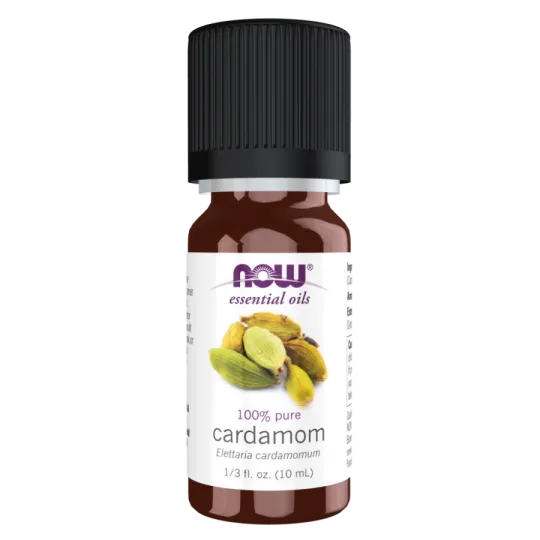 NOW Foods Cardamom Oil, 10 mL | 每天不同折扣, 全网最低价格 | 种类齐全的保健品店铺 VITASHOP, 只有你想不到, 没有你买不到 !