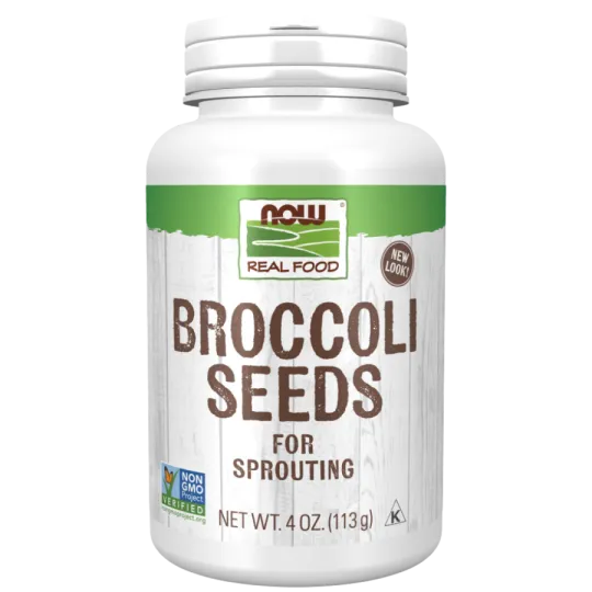 NOW Foods Sproutable Broccoli Seeds, 113 g | 每天不同折扣, 全网最低价格 | 种类齐全的保健品店铺 VITASHOP, 只有你想不到, 没有你买不到 !
