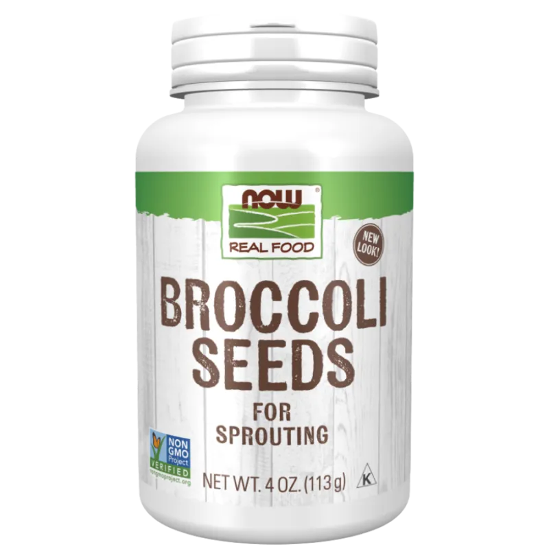 NOW Foods Sproutable Broccoli Seeds, 113 g | 每天不同折扣, 全网最低价格 | 种类齐全的保健品店铺 VITASHOP, 只有你想不到, 没有你买不到 !