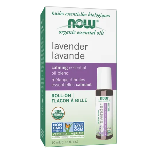 NOW Foods Organic Lavender EO Roll-On, 10 mL | Unbeatable Prices, Daily Deals | VITASHOP