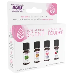 NOW Foods 나우 푸드 Love at First Scent 에센셜 오일 키트, 4*10mL | 매일 업데이트되는 특가 상품 | VITASHOP