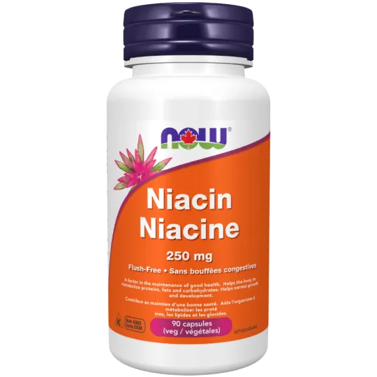 NOW Foods 나우 푸드 나이아신 홍조 없음 250mg 90 식물성 캡슐 | 매일 업데이트되는 특가 상품 | VITASHOP