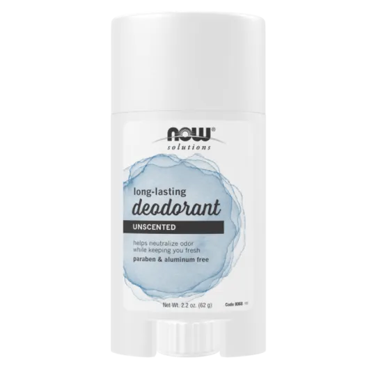 NOW Foods 나우 푸드 롱래스팅 데오도란트 스틱, 무향, 62g | 매일 업데이트되는 특가 상품 | VITASHOP