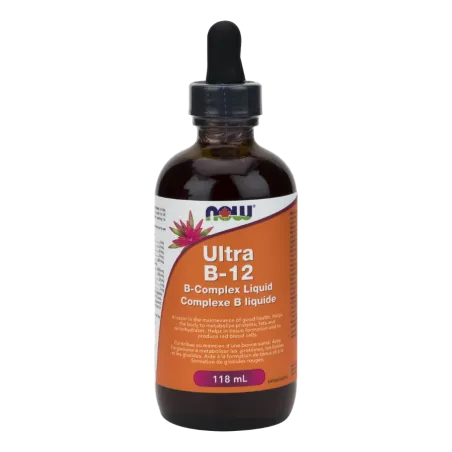 NOW Foods 나우 푸드 Ultra B-12 B-복합 액체, 118mL | 매일 업데이트되는 특가 상품 | VITASHOP