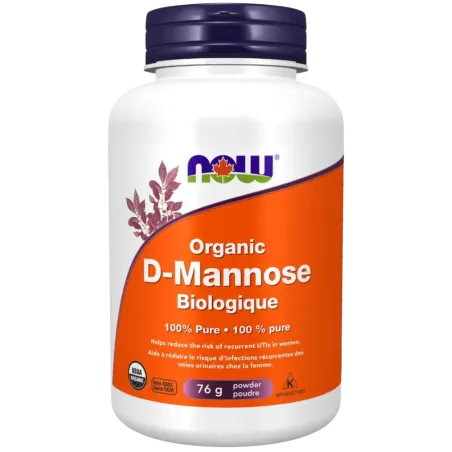 NOW Foods Organic D-Mannose, 76 g | 每天不同折扣, 全网最低价格 | 种类齐全的保健品店铺 VITASHOP, 只有你想不到, 没有你买不到 !