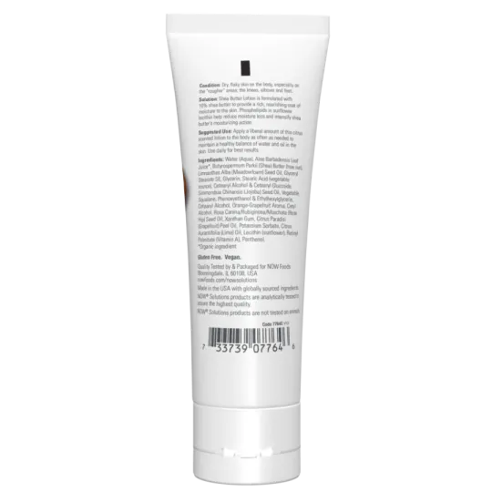 NOW Foods Shea Butter Lotion, 118 mL | Unbeatable Prices, Daily Deals | VITASHOP