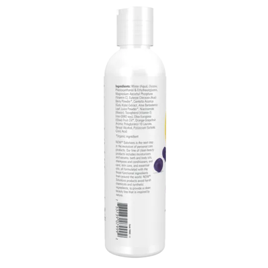 NOW Foods 나우 푸드 비타민 C & 아사이 퓨리파잉 토너, 237mL | 매일 업데이트되는 특가 상품 | VITASHOP