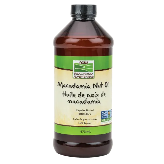 Huile de noix de macadamia, 473 mL | Safest & Easiest Shopping Vitamins Online | VITASHOP