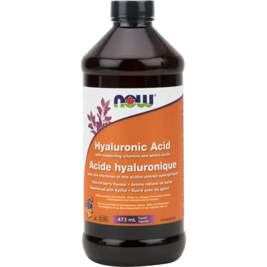 NOW Foods Hyaluronic Acid Liquid, 473 mL | Unbeatable Prices, Daily Deals | VITASHOP