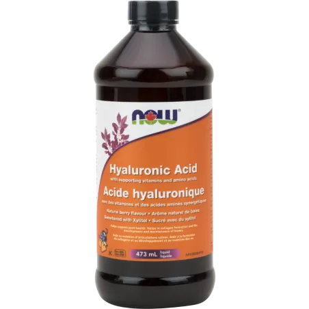 NOW Foods Hyaluronic Acid Liquid, 473 mL | Unbeatable Prices, Daily Deals | VITASHOP
