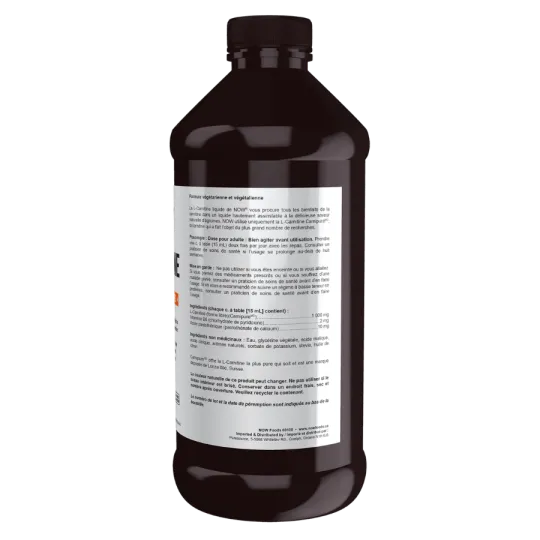 NOW Foods 나우 푸드 L-카르니틴 시트러스 향 액체, 473mL | 매일 업데이트되는 특가 상품 | VITASHOP