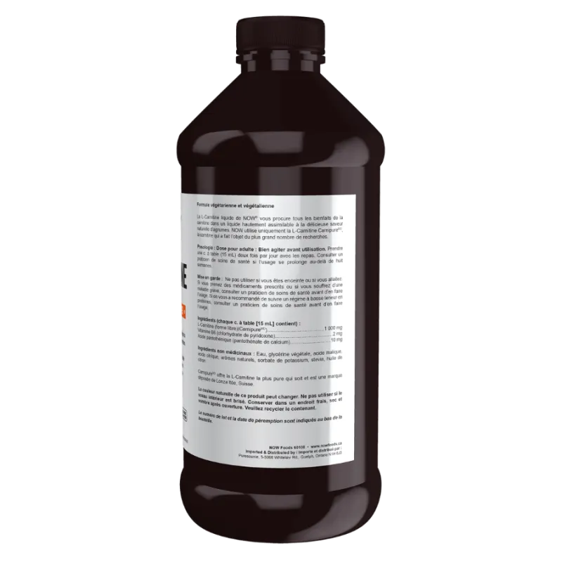 NOW Foods 나우 푸드 L-카르니틴 시트러스 향 액체, 473mL | 매일 업데이트되는 특가 상품 | VITASHOP