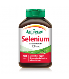 Jamieson Selenium 100 mcg 100 Tablets | Unbeatable Prices, Daily Deals | VITASHOP