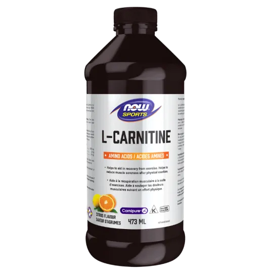 L-Carnitine Arôme d’agrumes Liquide, 473 mL | Safest & Easiest Shopping Vitamins Online | VITASHOP