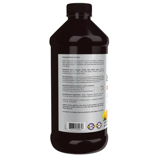 NOW Foods 나우 푸드 L-카르니틴 시트러스 향 액체, 473mL | 매일 업데이트되는 특가 상품 | VITASHOP