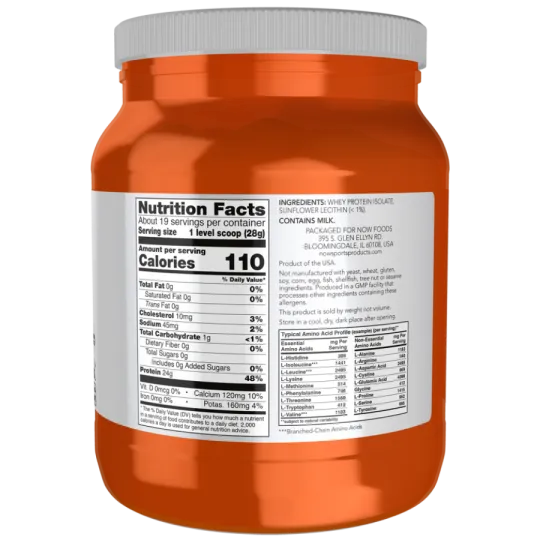 Isolat de protéine de lactosérum non aromatisé | Safest & Easiest Shopping Vitamins Online | VITASHOP
