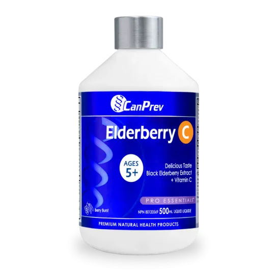 CanPrev Elderberry C Liquid 500ml Berry Burst | Unbeatable Prices, Daily Deals | VITASHOP