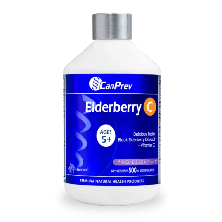 Elderberry C Liquid 500ml Berry Burst