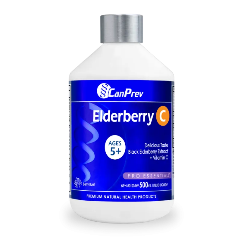 Elderberry C Liquid 500ml Berry Burst