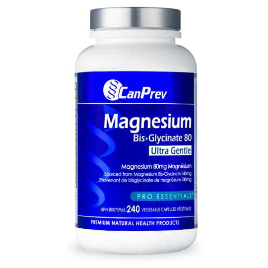 CanPrev Magnesium Bis-Glycinate 80 Ultra Gentle 240 Vegi Capsules | 每天不同折扣, 全网最低价格 | 种类齐全的保健品店铺 VITASHOP, 只有你想不到, 没有你买不到 !
