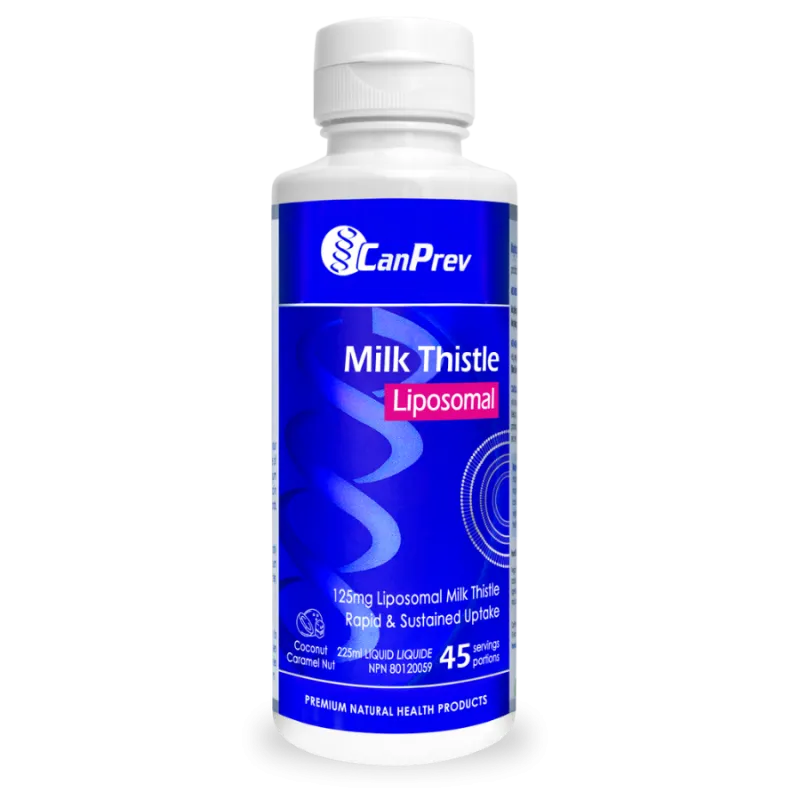 CanPrev Liposomal Milk Thistle Coconut Caramel Nut 225 ml | Unbeatable Prices, Daily Deals | VITASHOP