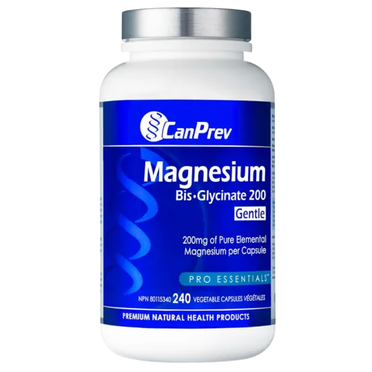 CanPrev Magnesium Bis-Glycinate 200 Gentle 240 Vegi Capsules | Unbeatable Prices, Daily Deals | VITASHOP
