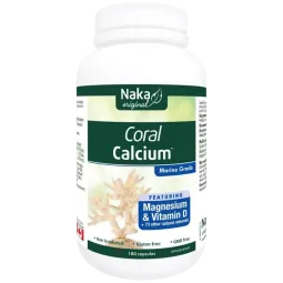 Coral Calcium 180 Capsules | Safest & Easiest Shopping Vitamins Online | VITASHOP