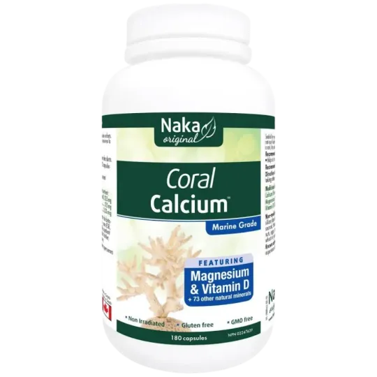 Coral Calcium 180 Capsules | Safest & Easiest Shopping Vitamins Online | VITASHOP