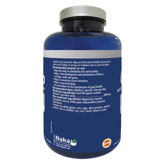 Naka Platinum Pro C1000 180 DR Vegi Capsules | Unbeatable Prices, Daily Deals | VITASHOP