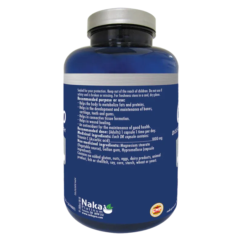 Naka Platinum Pro C1000 180 DR Vegi Capsules | Unbeatable Prices, Daily Deals | VITASHOP