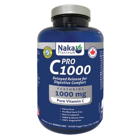 Naka Platinum Pro C1000 180 DR Vegi Capsules | Unbeatable Prices, Daily Deals | VITASHOP
