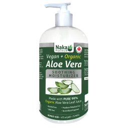 Naka Platinum Aloe Gel 99% Platinum 475 ml (Organic + Vegan) | Unbeatable Prices, Daily Deals | VITASHOP