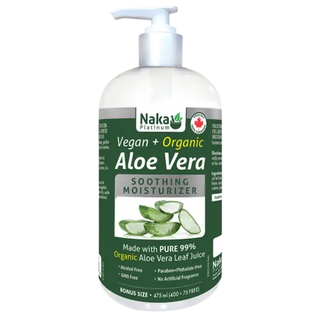 Naka Platinum Aloe Gel 99% Platinum 475 ml (Organic + Vegan) | Unbeatable Prices, Daily Deals | VITASHOP