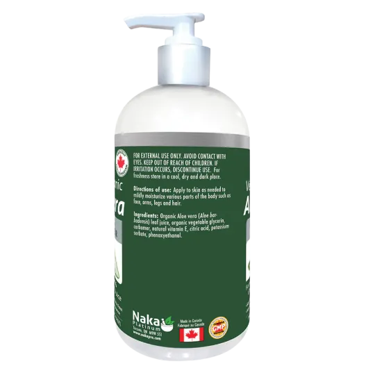 Naka Platinum Aloe Gel 99% Platinum 475 ml (Organic + Vegan) | Unbeatable Prices, Daily Deals | VITASHOP