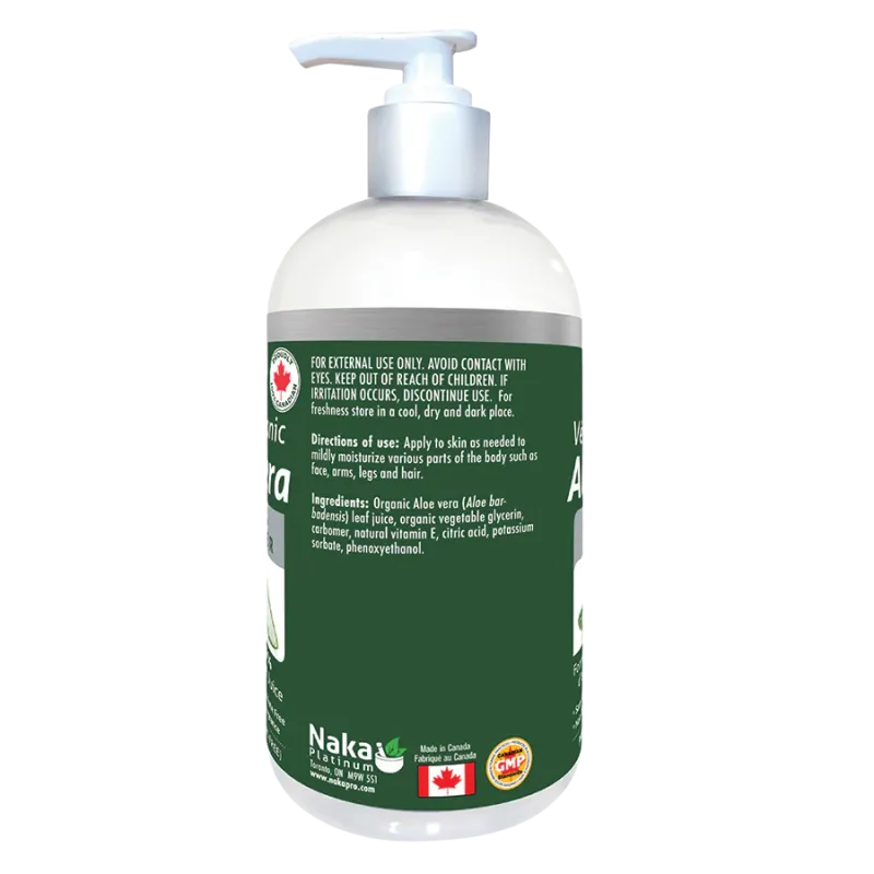 Naka Platinum Aloe Gel 99% Platinum 475 ml (Organic + Vegan) | Unbeatable Prices, Daily Deals | VITASHOP