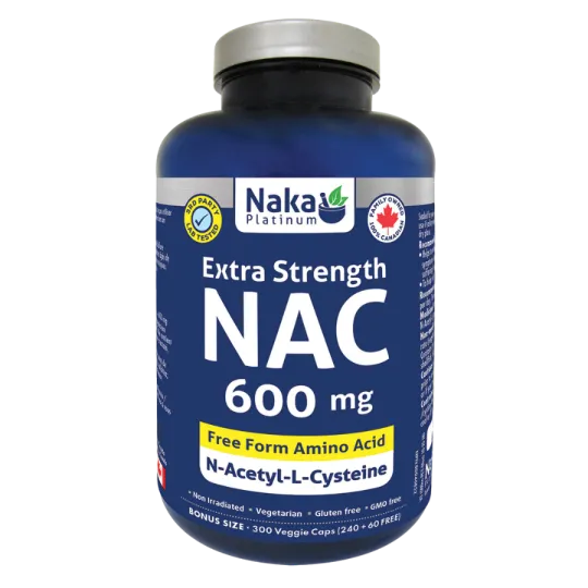 Naka 나카 Platinum Nutri NAC 600mg, 식물성 캡슐 300정 | 매일 업데이트되는 특가 상품 | VITASHOP