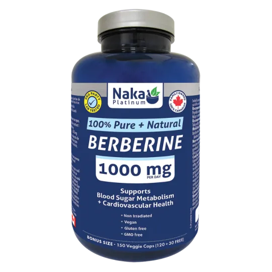 Naka 나카 플래티넘 베르베린 500 mg 150 식물성 캡슐 | 매일 업데이트되는 특가 상품 | VITASHOP