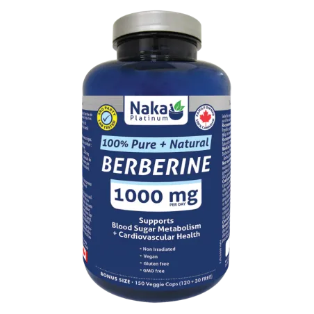 Naka 나카 플래티넘 베르베린 500 mg 150 식물성 캡슐 | 매일 업데이트되는 특가 상품 | VITASHOP