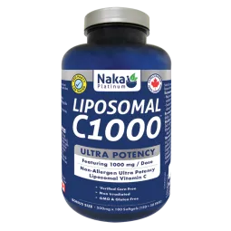 Platinum Liposomal C1000 500mg 180 Softgels