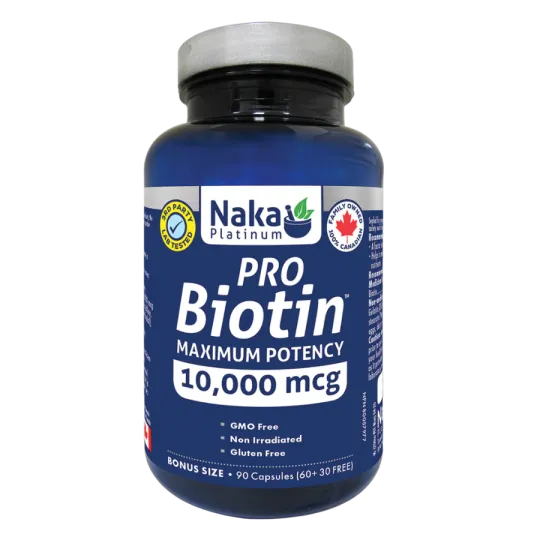 Platinum Pro Biotin 10,000 mcg 90 Capsules | Safest & Easiest Shopping Vitamins Online | VITASHOP