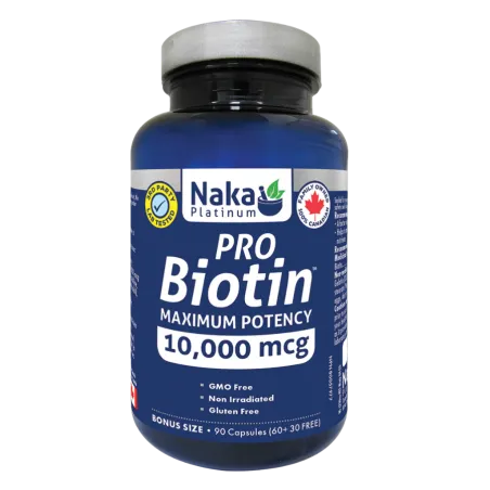 Platinum Pro Biotin 10,000 mcg 90 Capsules | Safest & Easiest Shopping Vitamins Online | VITASHOP